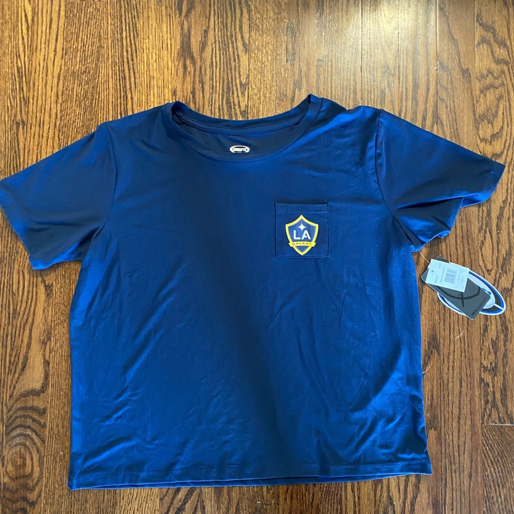NWT‎ LA Galaxy Pocket Sleepwear Shirt Size Large